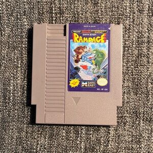 Rampage Nintendo NES Game‎